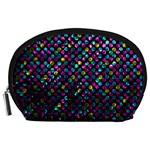 Polka Dot Sparkley Jewels 2 Accessory Pouches (Large) 