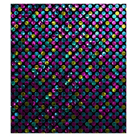 Polka Dot Sparkley Jewels 2 Drawstring Pouches (Medium)  from ArtsNow.com Front