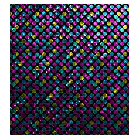 Polka Dot Sparkley Jewels 2 Drawstring Pouches (Large)  from ArtsNow.com Front
