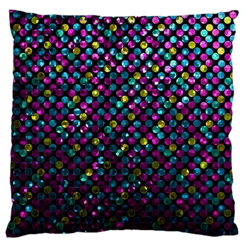 Polka Dot Sparkley Jewels 2 Standard Flano Cushion Cases (One Side)  from ArtsNow.com Front