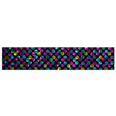Polka Dot Sparkley Jewels 2 Flano Scarf (Small)  from ArtsNow.com Back
