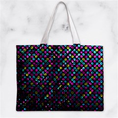 Polka Dot Sparkley Jewels 2 Zipper Tiny Tote Bags from ArtsNow.com Front