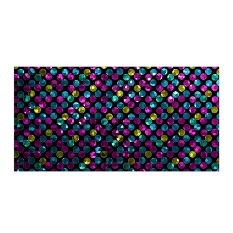 Polka Dot Sparkley Jewels 2 Satin Wrap from ArtsNow.com Front