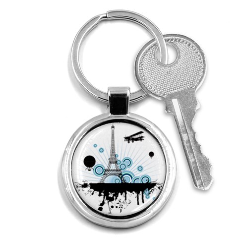 pair Key Chain (Round) from ArtsNow.com Front