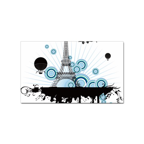 pair Sticker (Rectangular) from ArtsNow.com Front