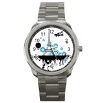 pair Sport Metal Watch