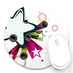 star Round Mousepad