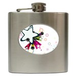 star Hip Flask (6 oz)