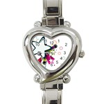 star Heart Italian Charm Watch