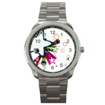 star Sport Metal Watch