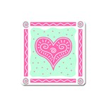 heartsquare Magnet (Square)
