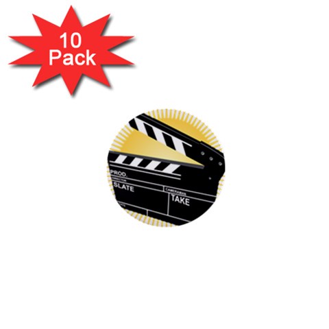 board 1  Mini Button (10 pack)  from ArtsNow.com Front