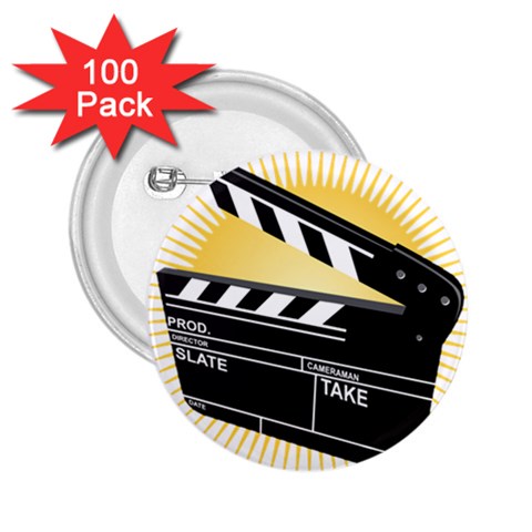 board 2.25  Button (100 pack) from ArtsNow.com Front