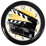 board Wall Clock (Black)