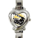 board Heart Italian Charm Watch