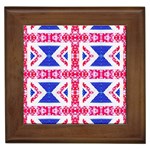 Union Jack Flag Framed Tile