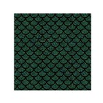 Mermaid Scales Small Satin Scarf (Square)