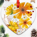 yellow_flower Ornament (Heart)