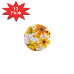 yellow_flower 1  Mini Magnet (10 pack) 