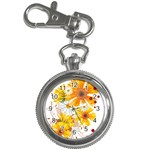 yellow_flower Key Chain Watch