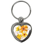 yellow_flower Key Chain (Heart)