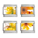 yellow_flower 9mm Italian Charm (4 pack)