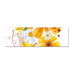 yellow_flower Sticker (Bumper)