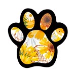 yellow_flower Magnet (Paw Print)