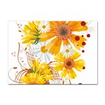 yellow_flower Sticker A4 (100 pack)