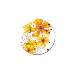 yellow_flower Golf Ball Marker