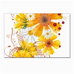 yellow_flower Postcards 5  x 7  (Pkg of 10)