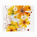 yellow_flower Glasses Cloth