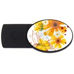 yellow_flower USB Flash Drive Oval (4 GB)