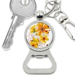 yellow_flower Bottle Opener Key Chain