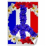 Peace sign paris france Canvas 20  x 30 