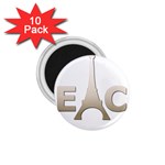 pray for Paris Peace 1.75  Magnet (10 pack) 