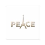 pray for Paris Peace Small Satin Scarf (Square)