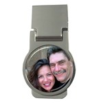 Personalized Metal Chrome Money Clip Money Clip (Round)