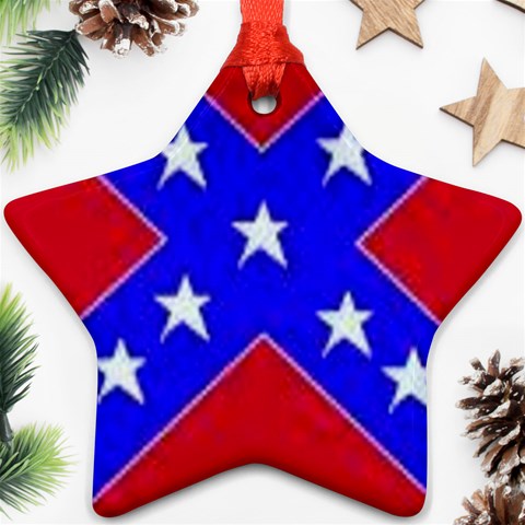 rebel Ornament (Star) from ArtsNow.com Front