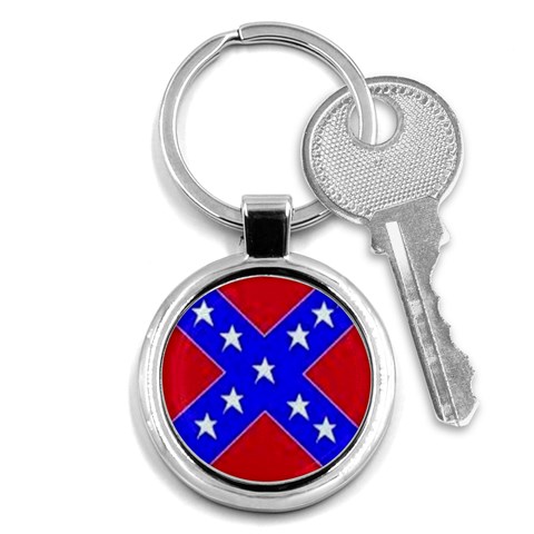 rebel Key Chain (Round) from ArtsNow.com Front