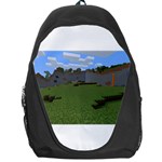 Minecraft Strange Land Formations Backpack Bag