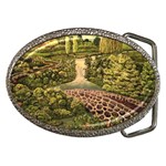 Country Waterfall by Ave Hurley - Belt Buckle