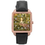 My Estate by Ave Hurley - Rose Gold Leather Watch 
