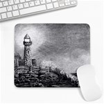 Frank Clark Lighthouse -AveHurley ArtRevu.com- Large Mousepad