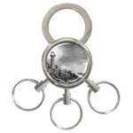 Frank Clark Lighthouse -AveHurley ArtRevu.com- 3-Ring Key Chain
