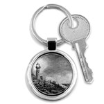 Frank Clark Lighthouse -AveHurley ArtRevu.com- Key Chain (Round)