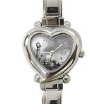Frank Clark Lighthouse -AveHurley ArtRevu.com- Heart Italian Charm Watch
