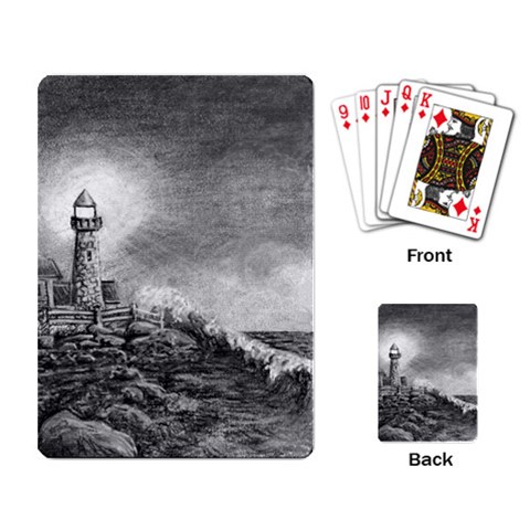 Frank Clark Lighthouse Back