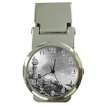 Frank Clark Lighthouse -AveHurley ArtRevu.com- Money Clip Watch
