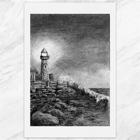 Frank Clark Lighthouse 19.62 x28.9  Canvas - 1